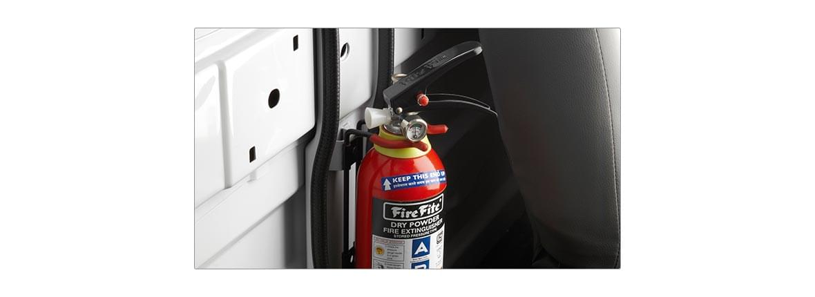 Tata Xenon crew cabin 2.2 fire extinguisher